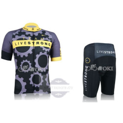 PROFESJONALNY LETNI KOMPLET ROWEROWY LIVESTRONG  5 MODELI 2010/2011