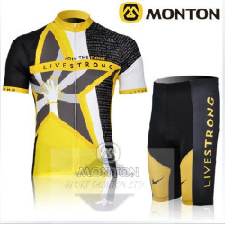 LIVESTRONG LETNI KOMPLET ROWEROWY MODEL 2012/13 WHITE