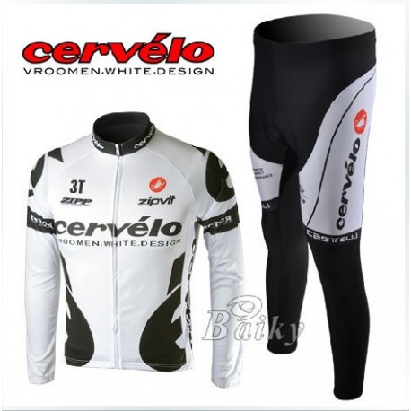 PROFESJONALNY ZIMOWY KOMPLET ROWEROWY CERVELO 2011 BLACK