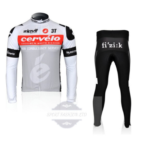 PROFESJONALNE JESIENNO-WIOSENNE KOMPLETY ROWEROWE CERVELO 2010