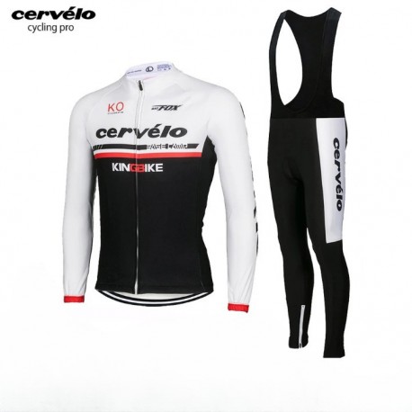 CERVELO DŁUGI KOMPLET ROWEROWY MODEL 2017 BLACK-WHITE