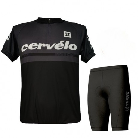 CERVELO LETNI KOMPLET ROWEROWY MODEL 2019 BLACK