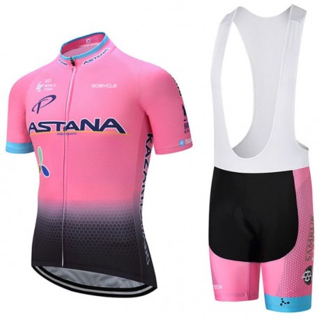 ASTANA PROFESJONALNY LETNI KOMPLET ROWEROWY MODEL 2017 PINK