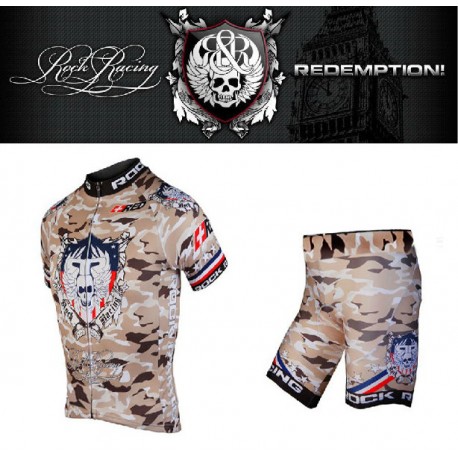ROCK RACING LETNI KOMPLET ROWEROWY MODEL 2012/13 WHITE