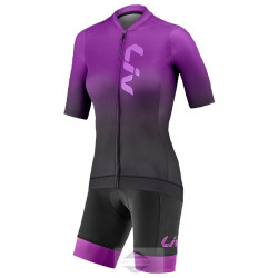 LIV DAMSKI LETNI KOMPLET ROWEROWY MODEL 2024 PURPLE