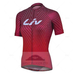 LIV DAMSKA KOSZULKA ROWEROWA MODEL 2022 RED