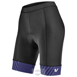 LIV DAMSKIE SPODENKI ROWEROWE MODEL 2024 BLACK-BLUE