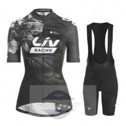 LIV DAMSKI LETNI KOMPLET ROWEROWY MODEL 2021/22 BLACK