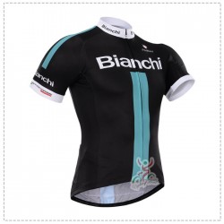 BIANCHI PROFESJONALNA KOSZULKA ROWEROWA MODEL 2015 BLACK