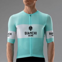 BIANCHI KOSZULKA ROWEROWA MODEL 2023 BLUE