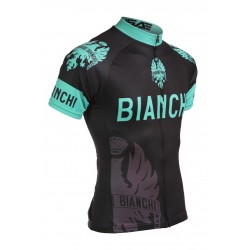 BIANCHI KOSZULKA ROWEROWA MODEL 2023 BLACK