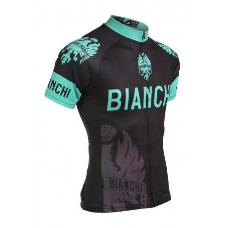 BIANCHI KOSZULKA ROWEROWA MODEL 2023 BLACK