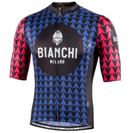 BIANCHI KOSZULKA ROWEROWA MODEL 2024 BLUE