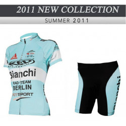 DAMSKI KOMPLET ROWEROWY BIANCHI MODEL 2012