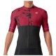 CASTELLI LETNI KOMPLET ROWEROWY 2024 RED
