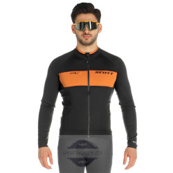 SCOTT BLUZA ROWEROWA MODEL 2023/24 BLACK-ORANGE