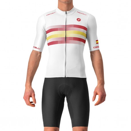 CASTELLI LETNI KOMPLET ROWEROWY 2024 WHITE