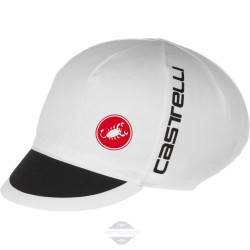 CASTELLI CZAPKA ROWEROWA 2018/19 WHITE