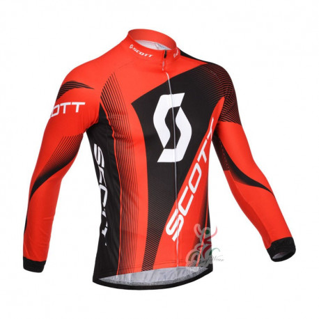 PROFESJONALNA BLUZA ROWEROWA SCOTT MODEL 2013 RED-BLACK