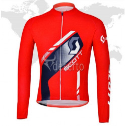 PROFESJONALNA BLUZA ROWEROWA SCOTT MODEL 2013 RED