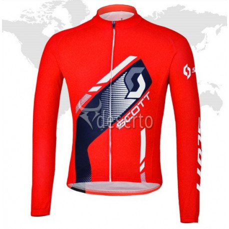 PROFESJONALNA BLUZA ROWEROWA SCOTT MODEL 2013 RED