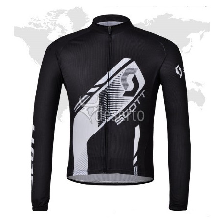 PROFESJONALNA BLUZA ROWEROWA SCOTT MODEL 2013 BLACK