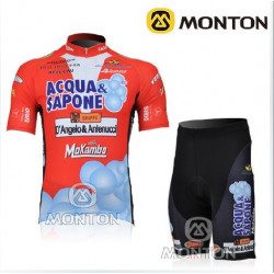 PROFESJONALNY LETNI KOMPLET ROWEROWY ACQUA SAPONE MODEL 2010