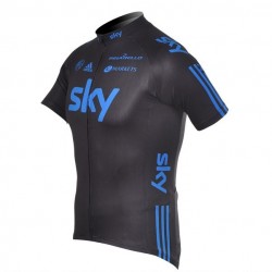 PROFESJONALNA KOSZULKA ROWEROWA SKY MODEL 2012 BLACK