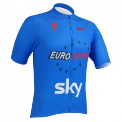 PROFESJONALNA KOSZULKA ROWEROWA SKY MODEL 2013 BLUE