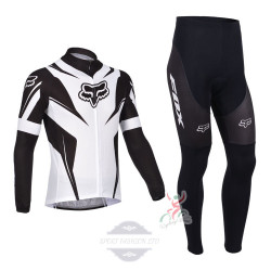 FOX DŁUGI KOMPLET ROWEROWY MODEL 2012/13 BLACK-WHITE