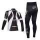 FOX DŁUGI KOMPLET ROWEROWY MODEL 2012/13 BLACK-WHITE