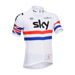 PROFESJONALNA KOSZULKA ROWEROWA SKY MODEL 2014 WHITE