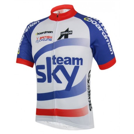 PROFESJONALNA KOSZULKA ROWEROWA SKY TEAM 2014