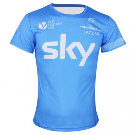 PROFESJONALNY T-SHIRT ROWEROWY SKY MODEL 2014 BLUE