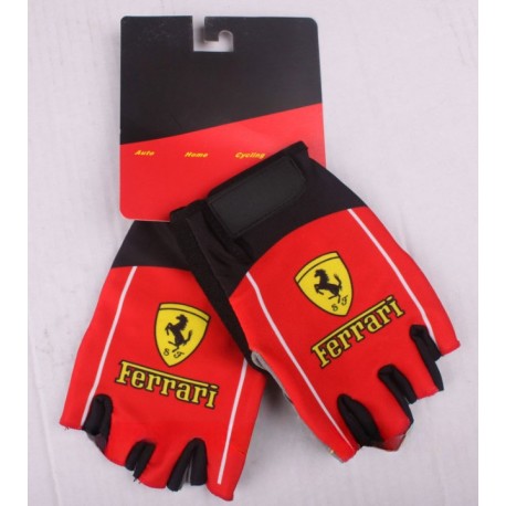 PROFESJONALNE RĘKAWICZKI ROWEROWE FERRARI MODEL 2013 KANDAR