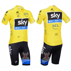 PROFESJONALNY  LETNI KOMPLET ROWEROWY  SKY  MODEL 2013 YELLOW