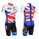 PROFESJONALNY LETNI KOMPLET ROWEROWY SKY MODEL 2013 WHITE-BLUE-RED