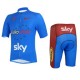 PROFESJONALNY LETNI KOMPLET ROWEROWY SKY MODEL 2013 BLUE