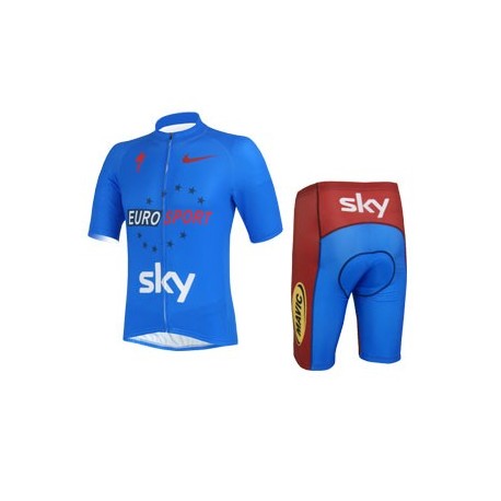 PROFESJONALNY LETNI KOMPLET ROWEROWY SKY MODEL 2013 BLUE