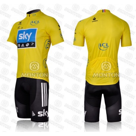 PROFESJONALNY LETNI KOMPLET ROWEROWY SKY MODEL 2012 YELLOW