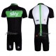 PROFESJONALNY LETNI KOMPLET ROWEROWY SKY MODEL 2012 BLACK-GREEN