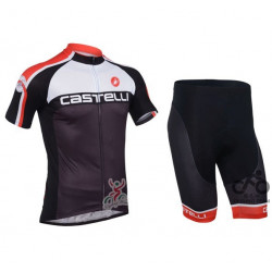 PROFESJONALNY LETNI KOMPLET CASTELLI  2013 BLACK
