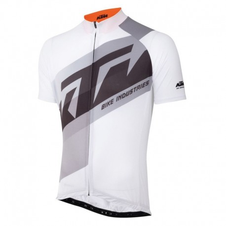 KTM KOSZULKA ROWEROWA MODEL 2024 WHITE