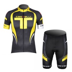PROFESJONALNY LETNI KOMPLET CASTELLI 2012 YELLOW