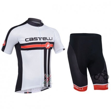 PROFESJONALNY LETNI KOMPLET CASTELLI 2013 WHITE