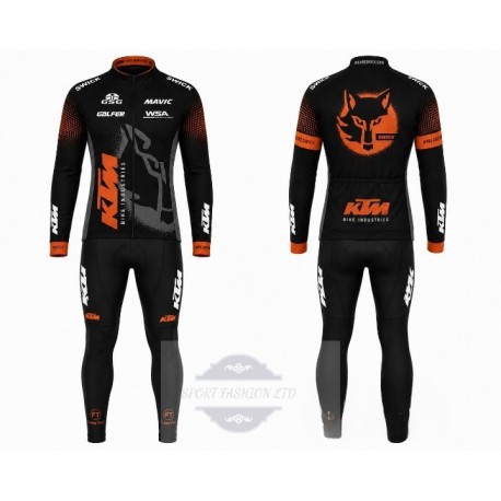 KTM DŁUGI KOMPLET ROWEROWY MODEL 2025/26