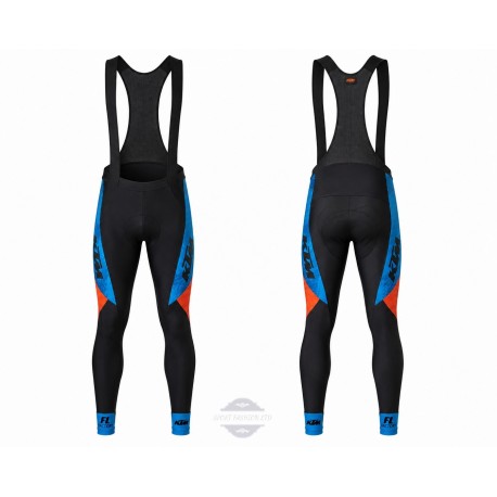 KTM SPODNIE ROWEROWE MODEL 2017/18 BLACK-BLUE