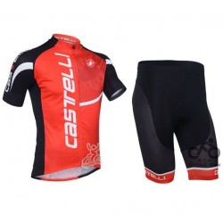 PROFESJONALNY LETNI KOMPLET CASTELLI 2013 RED