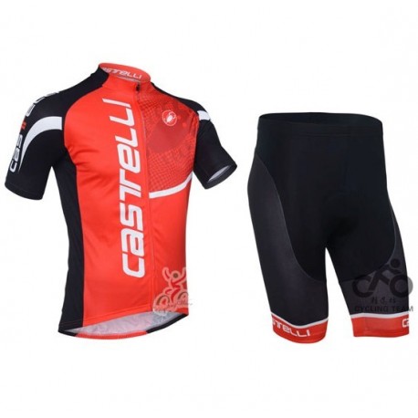PROFESJONALNY LETNI KOMPLET CASTELLI 2013 RED