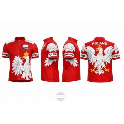POLAND TEAM KOSZULKA ROWEROWA 2018/19 RED